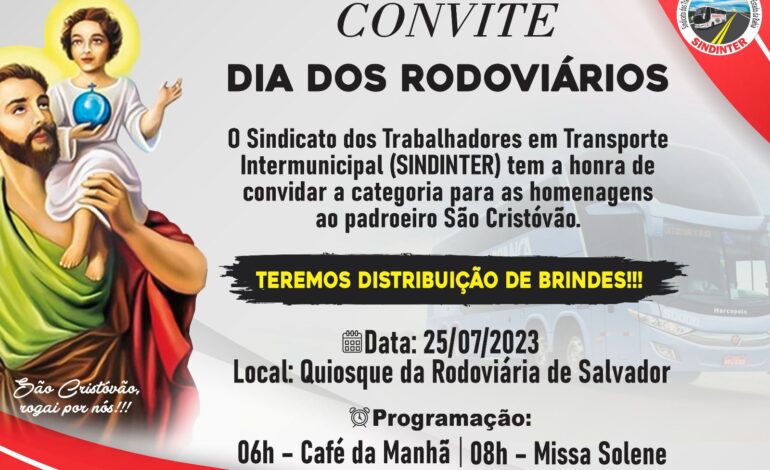  Dia dos Rodoviários