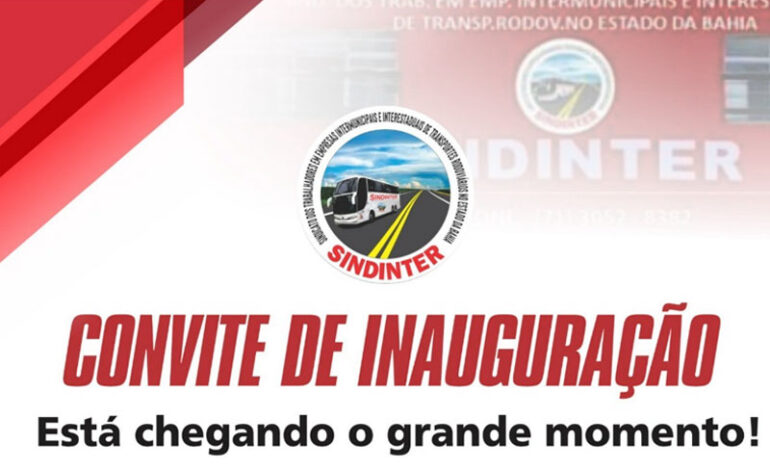 Convite de Inauguração